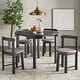preview thumbnail 6 of 20, Harrisburg Tobey 5-piece Compact Round Dining Set