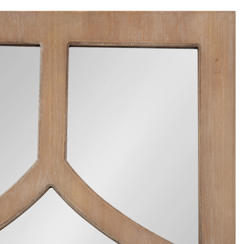 Kate and Laurel Pierette Framed Wall Mirror - 16x42