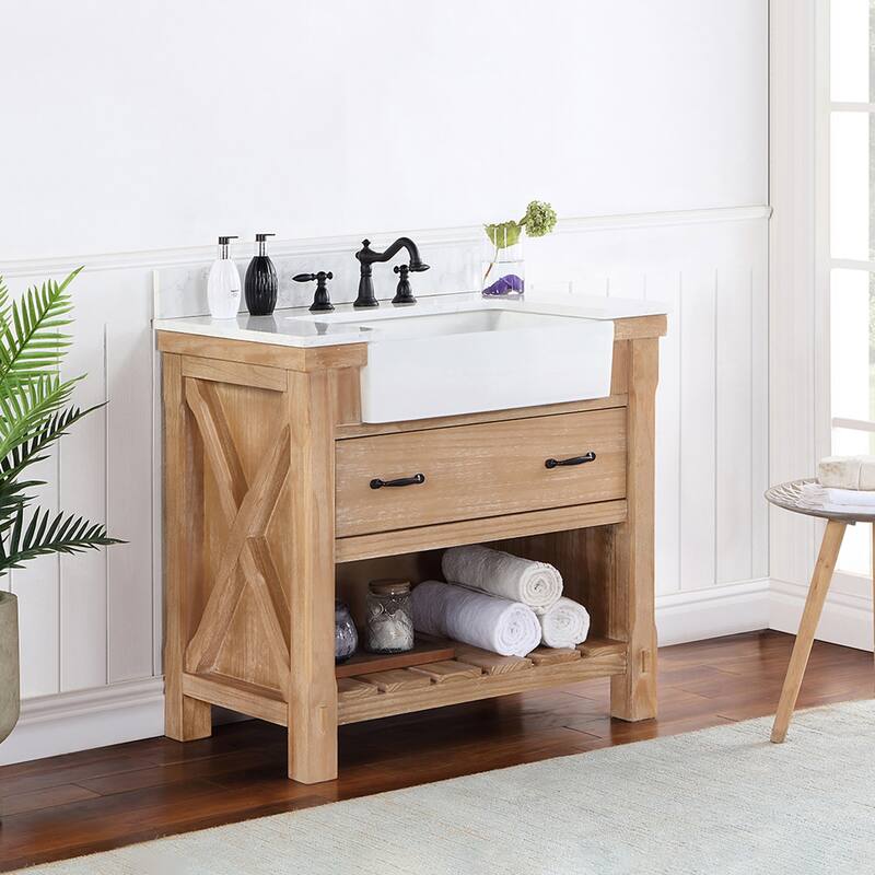 Miseno MV-NM-701636 Villareal 36" Free Standing Single Basin Vanity