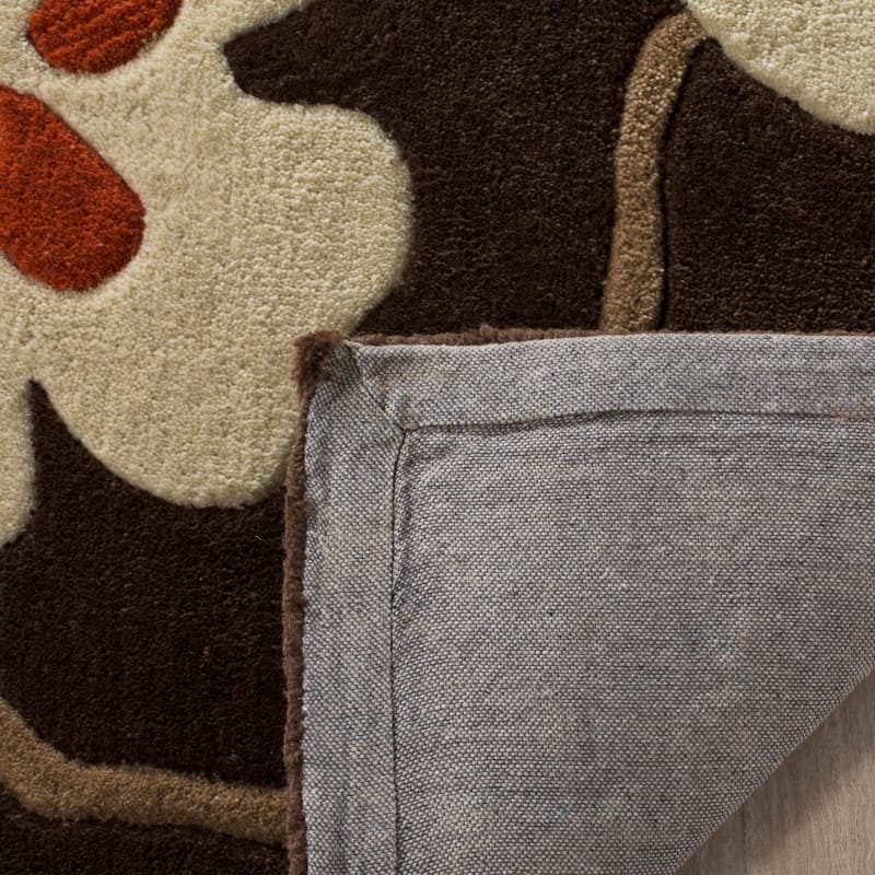 SAFAVIEH Handmade Modern Art Neguta Modern Polyester Rug