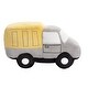preview thumbnail 5 of 3, Bedtime Originals Construction Zone Plush Dump Truck Stuffed Toy - Gray/Yellow