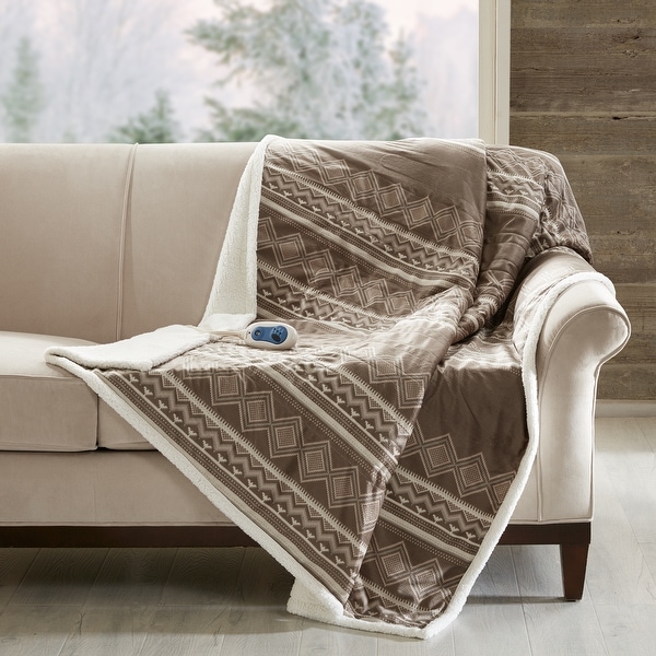 Bed bath and beyond heated throw clearance
