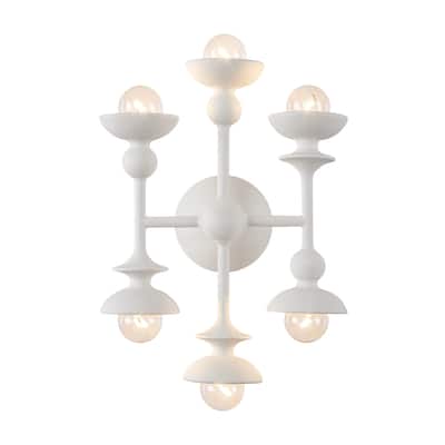 Alora Lighting WV328611 Cadence 6 Light 14" Tall Wall Sconce