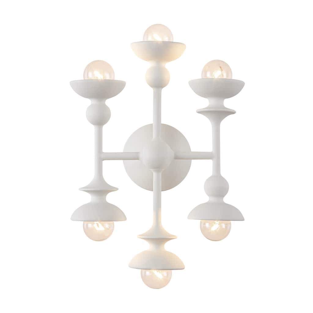 Alora Lighting WV328611 Cadence 6 Light 14" Tall Wall Sconce