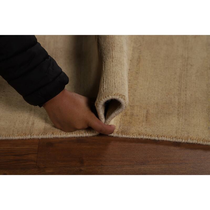 Gabbeh Oriental Area Rug Handmade Wool Carpet - 6'6" x 9'9"