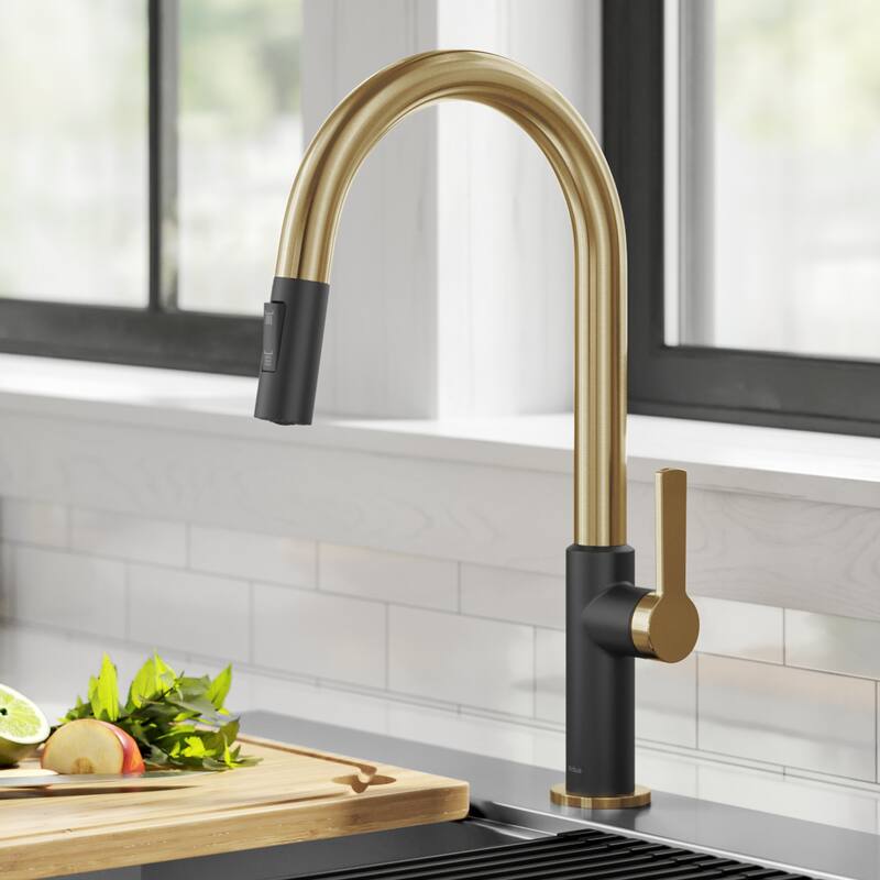 Kraus Oletto 1.8 GPM Single Handle Pull-Down Kitchen Faucet
