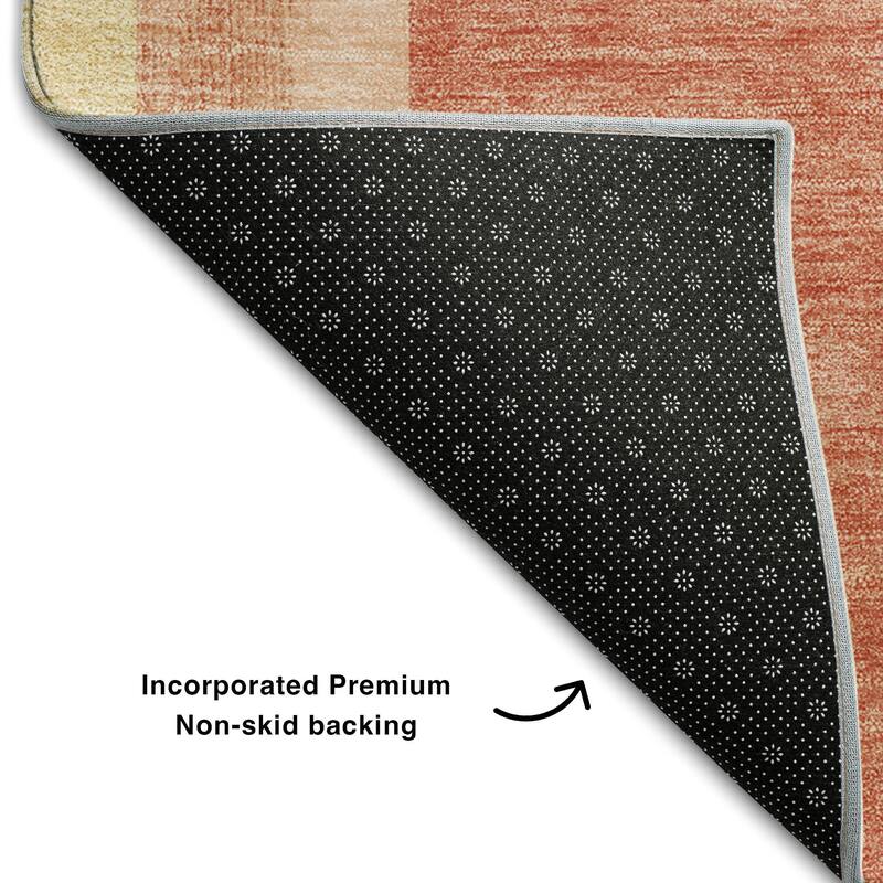 Premium Washable Super Soft Contemporary Deco Mayfield Rug
