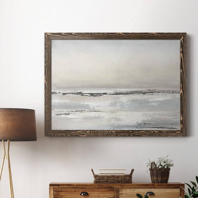 Distant Fog-Premium Framed Canvas - Ready to Hang
