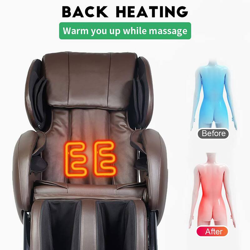 Pontious Modern Zero Gravity Massage Chair with Kneading Technique