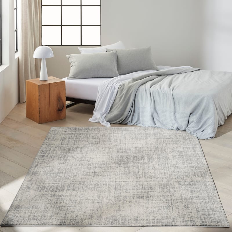Calvin Klein Currents Indoor only Cream / Ivory Abstract Area Rug