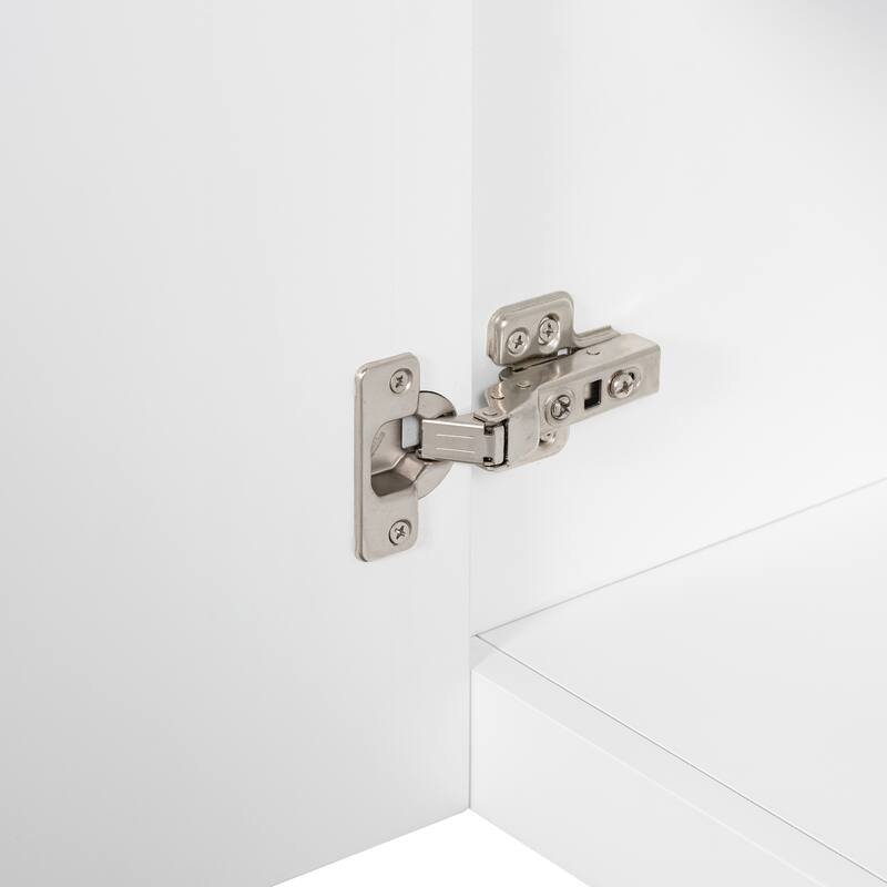 Sophisticated Bathroom Vanity with Abundant Storage and Durable Construction