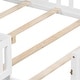 preview thumbnail 34 of 40, Full Size Wood Floor Bed w/ Bookcases ,Guard Rails,Storage Headboards