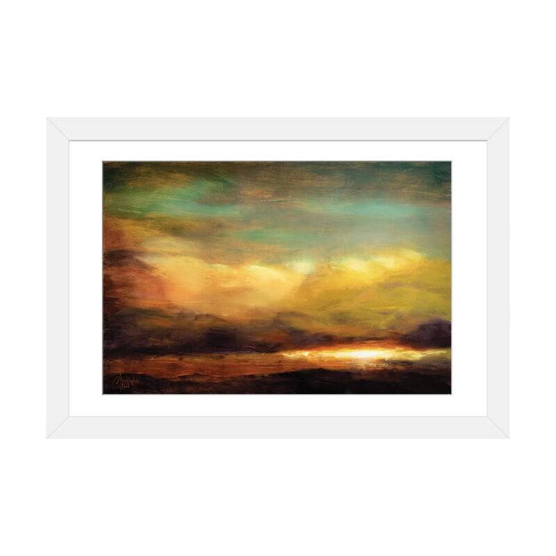 iCanvas "Cloudscape II" by Christopher Clark - White - 16x24x1