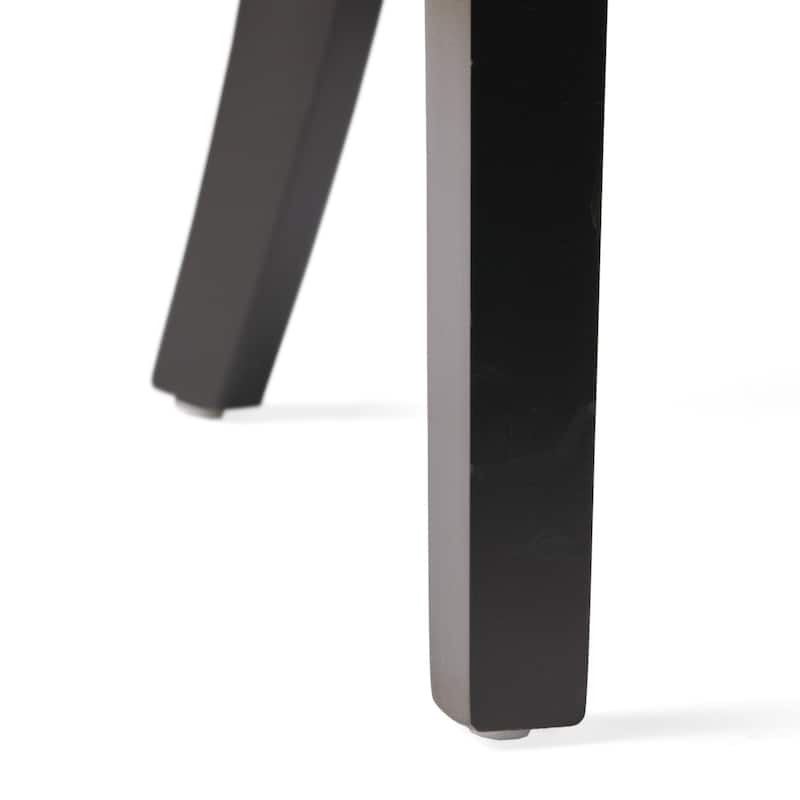 Tufted Dining Chairs Set of 2, Upholstered Fabric Dining Room Chairs Kitchen Chairs with Wood Legs and Padded Seat