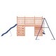 preview thumbnail 16 of 19, vidaXL Swing Set Outdoor Backyard Wooden Playground Equipment for Kids Age 3-8