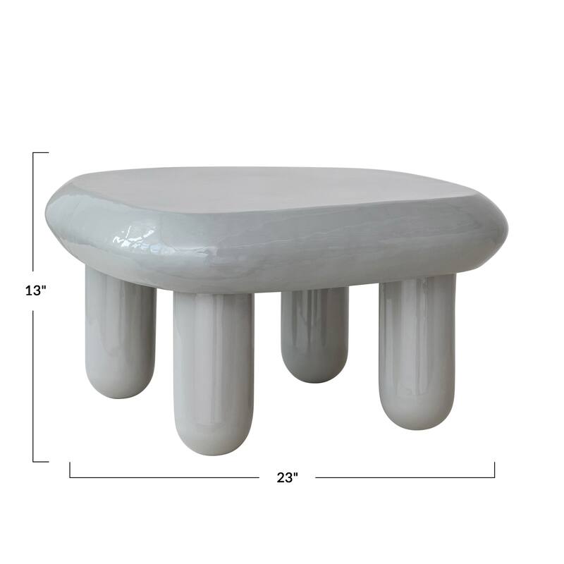 Enameled Metal Table