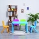 preview thumbnail 2 of 6, Domi Kids 5 Piece Play Or Activity Table and Chair Set