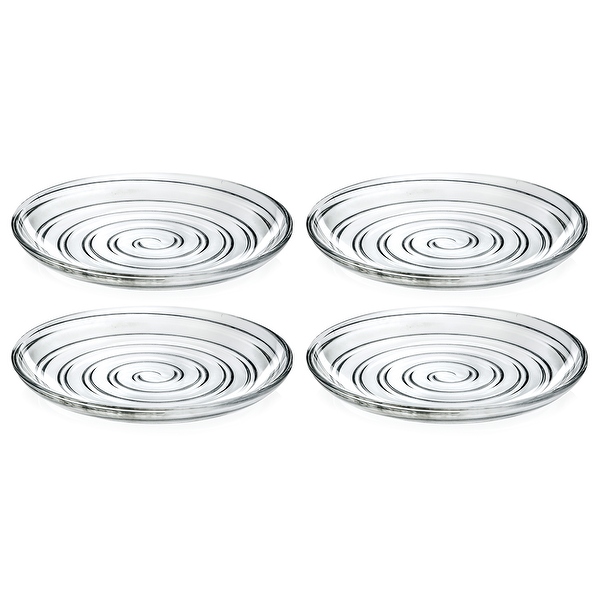 Majestic Gifts Inc.Glass Salad Dessert Plates 7