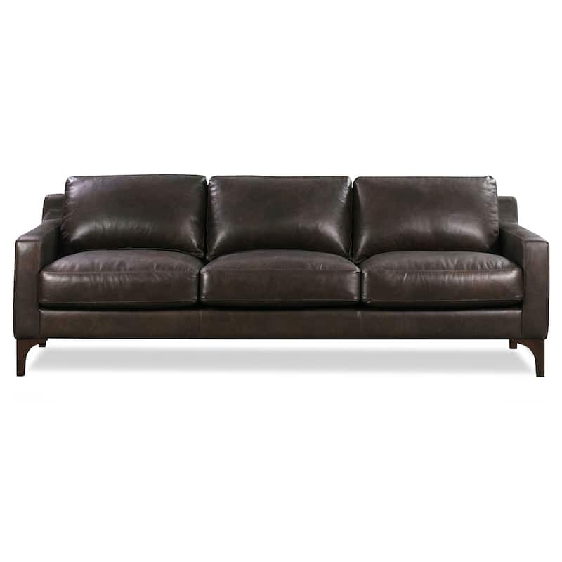 Poly & Bark Sorrento Sofa - Full Grain Genuine Italian Leather