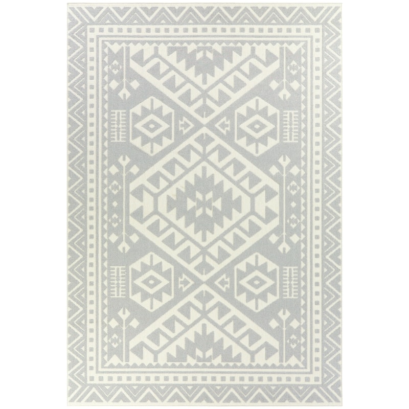 Alessi Global Geometric Indoor/Outdoor Area Rug