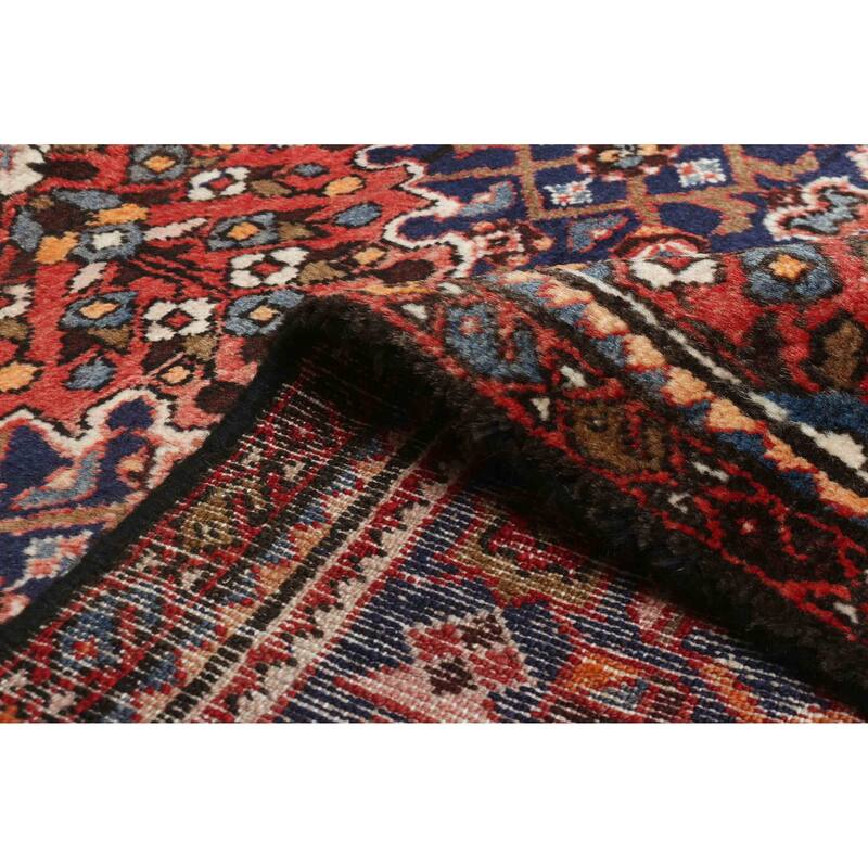 ECARPETGALLERY Hand-knotted Andelz Dark Navy Wool Rug - 3'4 x 8'5