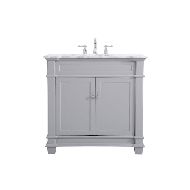 Magnolia 30 - 42 Inch Single Bathroom Vanity