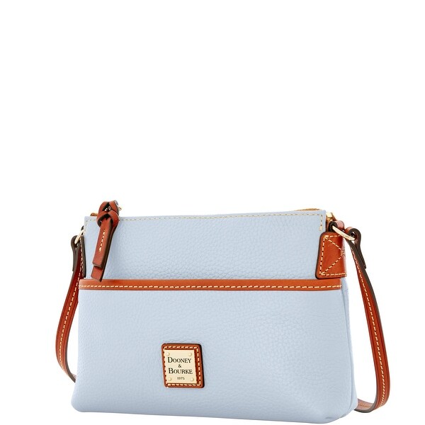 dooney & bourke pebble grain ginger pouchette shoulder bag