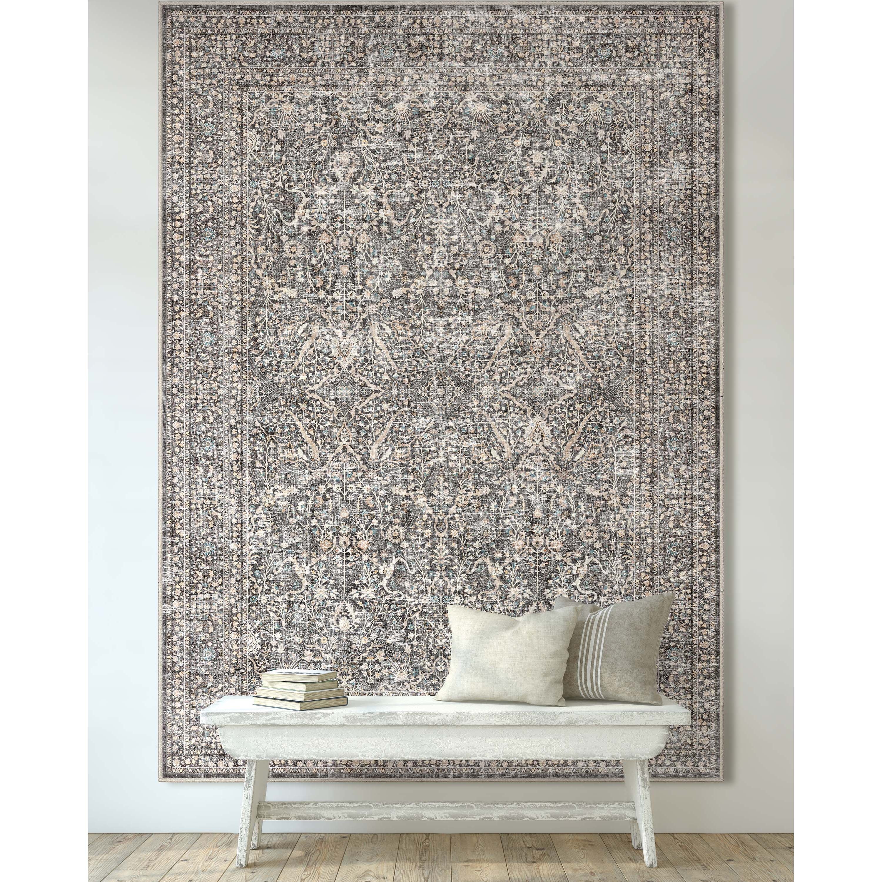 Well Woven Asha Isolde Vintage Oriental Flat-Weave Area Rug