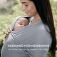 preview thumbnail 15 of 35, Baby Wrap Carrier, Soft & Secure Infant Wrap by Comfy Cubs