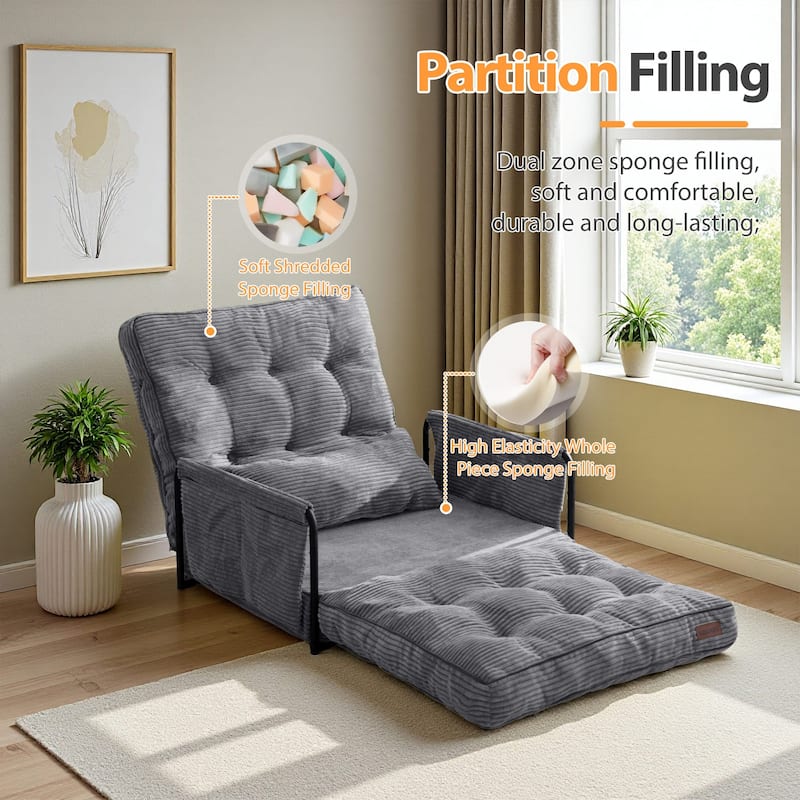 Bean Bag sofa,Floor Sofa Bed - 30"x25.6"