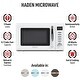 preview thumbnail 24 of 22, Haden 700-Watt .7 cubic foot Microwave with Settings and Timer