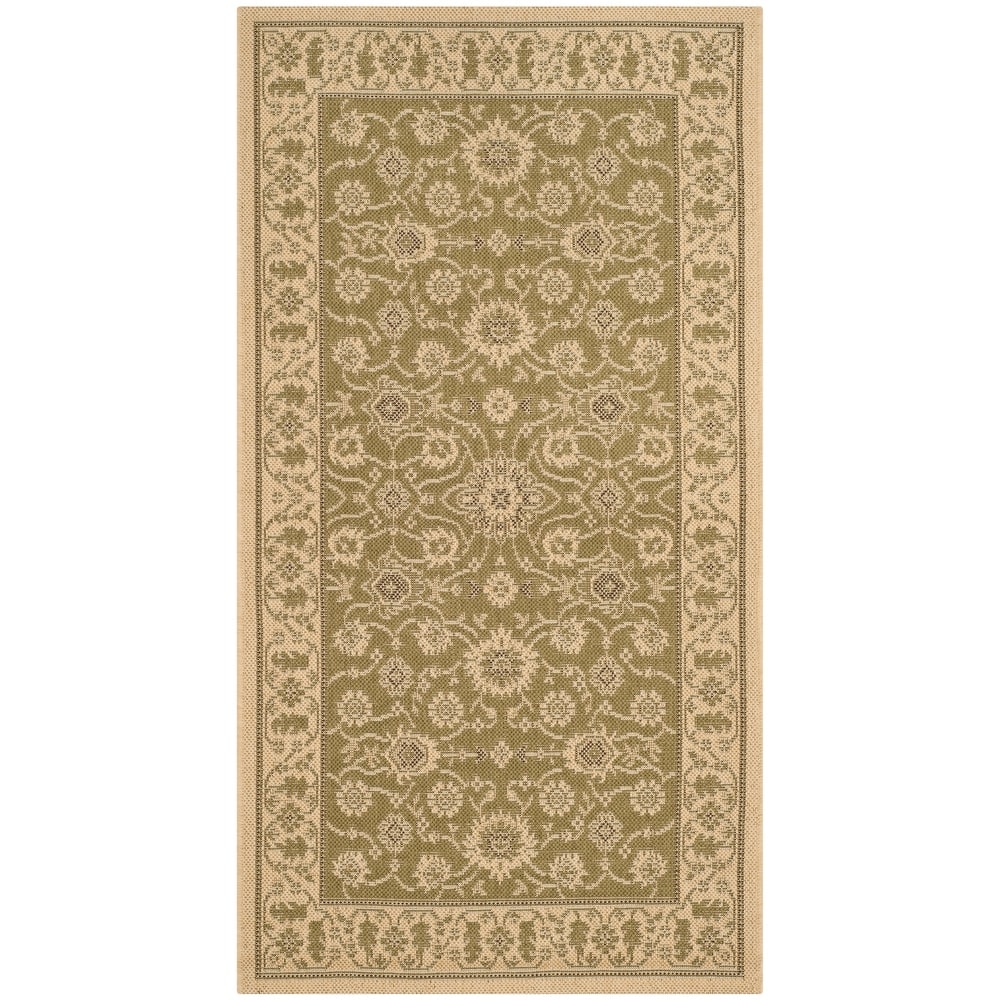 SAFAVIEH Courtyard Felicitas Indoor/ Outdoor Waterproof Patio Backyard Rug