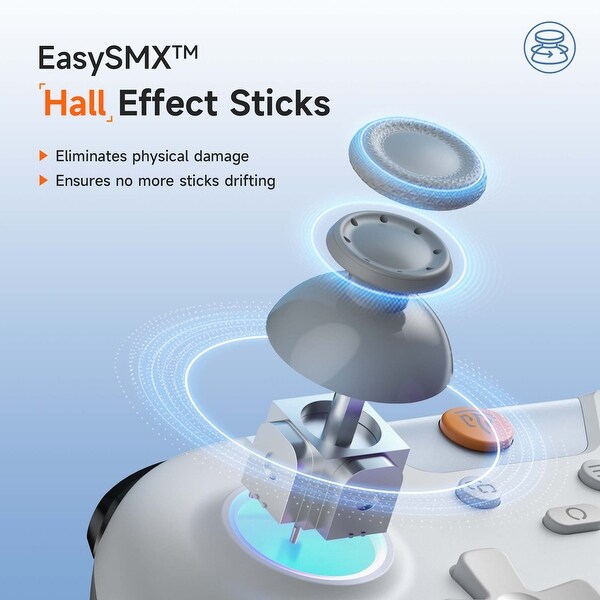 EasySMX X05 for PC/Android/Steam with Hall Effect Joysticks and