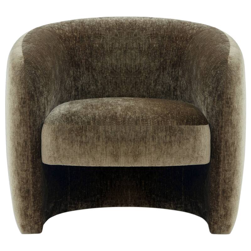 SAFAVIEH Couture Sangita Barrel Back Accent Chair - 35" W x 31" D x 30" H - 35"W x 31"D x 30"H