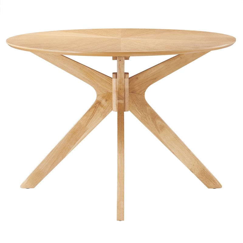 Crossroads 63" Oval Wood Dining Table