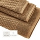 preview thumbnail 26 of 197, Linery & Co. Cotton Diamond Waffle Texture Bath Towels