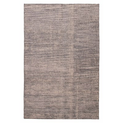 ECARPETGALLERY Hand-knotted Loreto Grey Silk Rug - 6'0 x 9'1