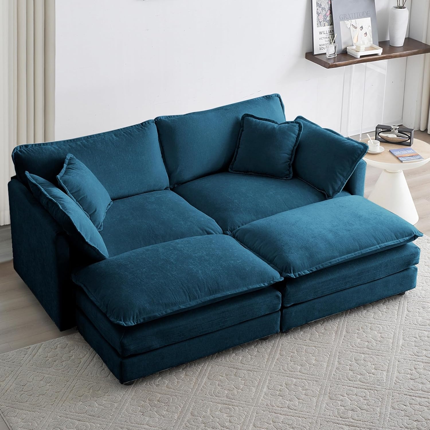 Compact Sleeper Sofa, 76.7