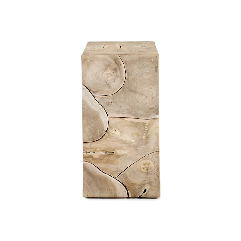 Classic Home Sorrento Teak Wood End Table