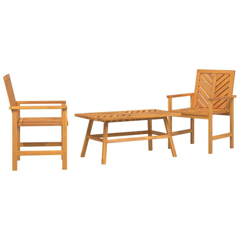 vidaXL 3/4/5 Piece Garden Lounge Set Solid Wood Acacia