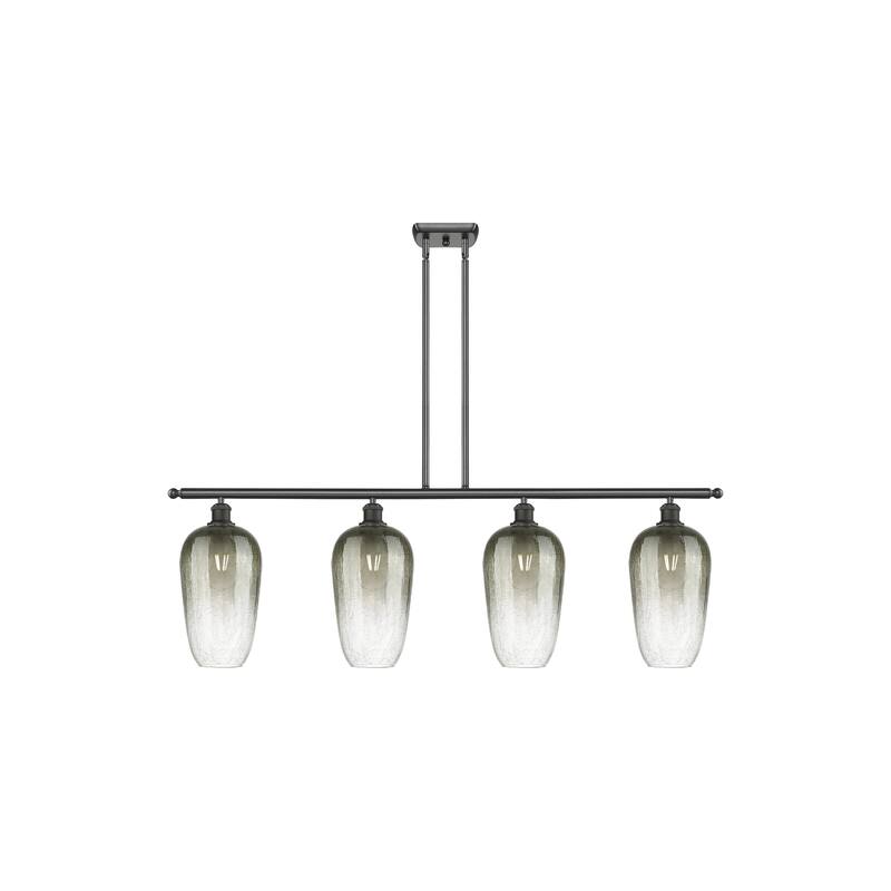 Innovations Lighting Endless Possibilities Ballston - Brookhaven Flute - 4 Light 48" Stem Hung Island Light