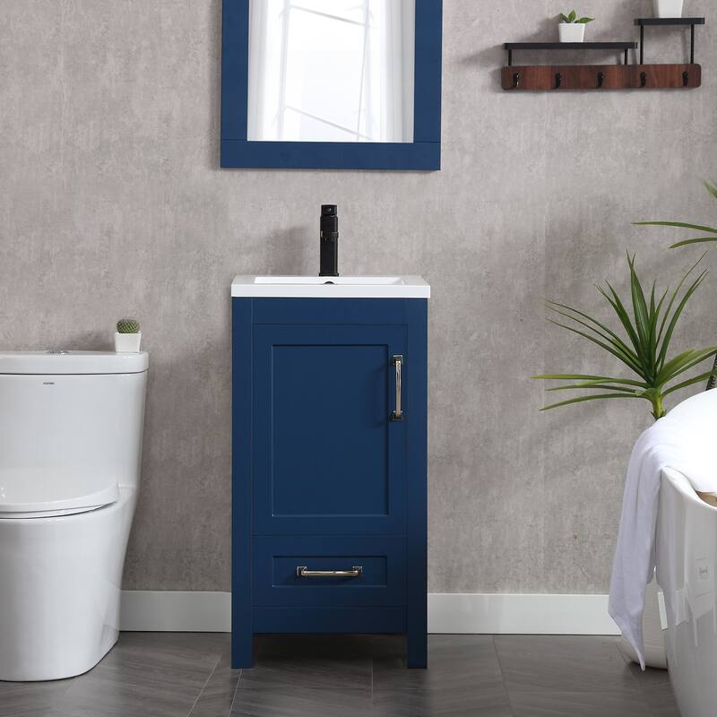 Bathroom Vanity Set W/Drop in Sink Faucet Cabinet Combo