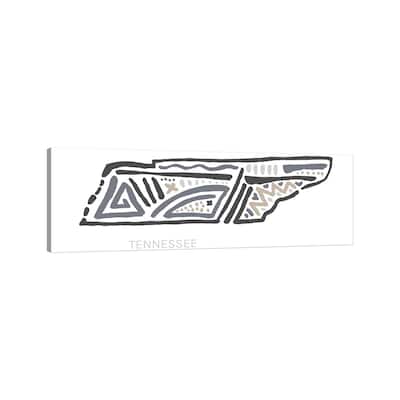 iCanvas "Tennessee" by Statement Goods Canvas Print