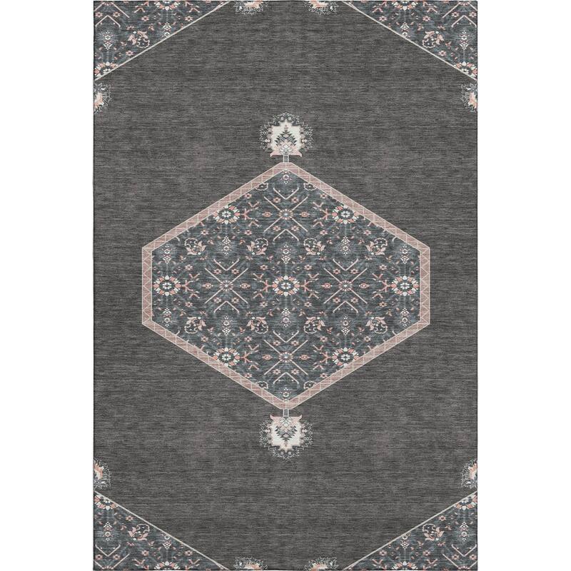 Premium Washable Super Soft Traditional Global Mayfield Rug