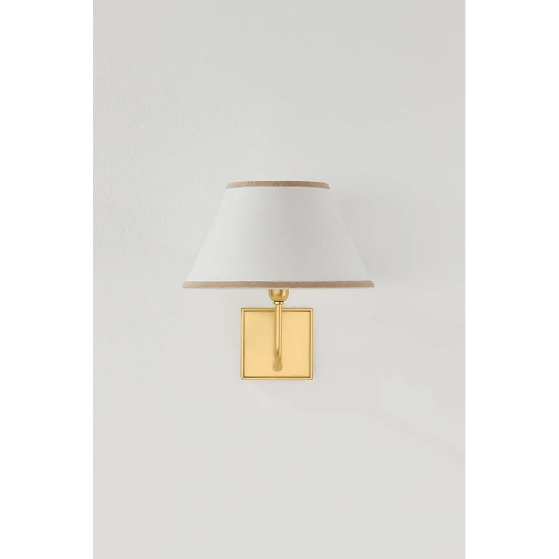 Hudson Valley Lighting 7421 Durland 11" Tall Wall Sconce with Linen