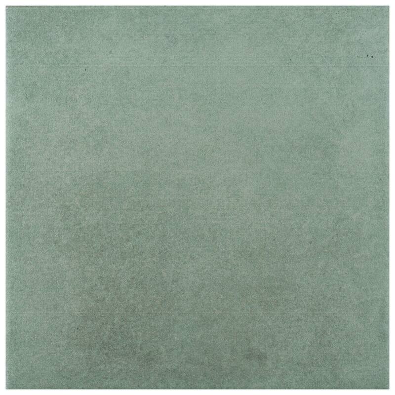 Merola Tile Matter Green 6" x 6" Porcelain Floor and Wall Tile