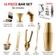 preview thumbnail 21 of 48, JoyTable Bartender Kit - Cocktail Set Kit - Bartender Drink Mixer Shaker Bar Tool Set