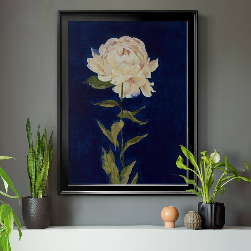 PRETTY AS A PEONY I Premium Framed Canvas - Ready to Hang