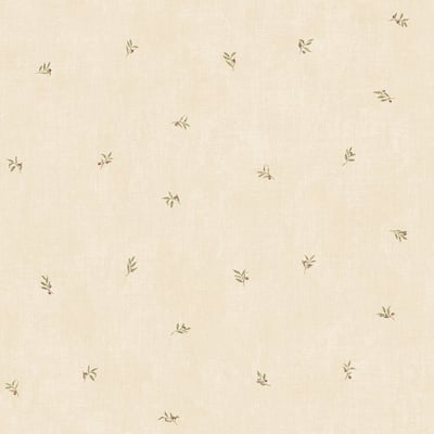 Galerie Wallcoverings Kitchen Recipes Leaf Motif Vinyl on Non-woven Matte Wallpaper Roll