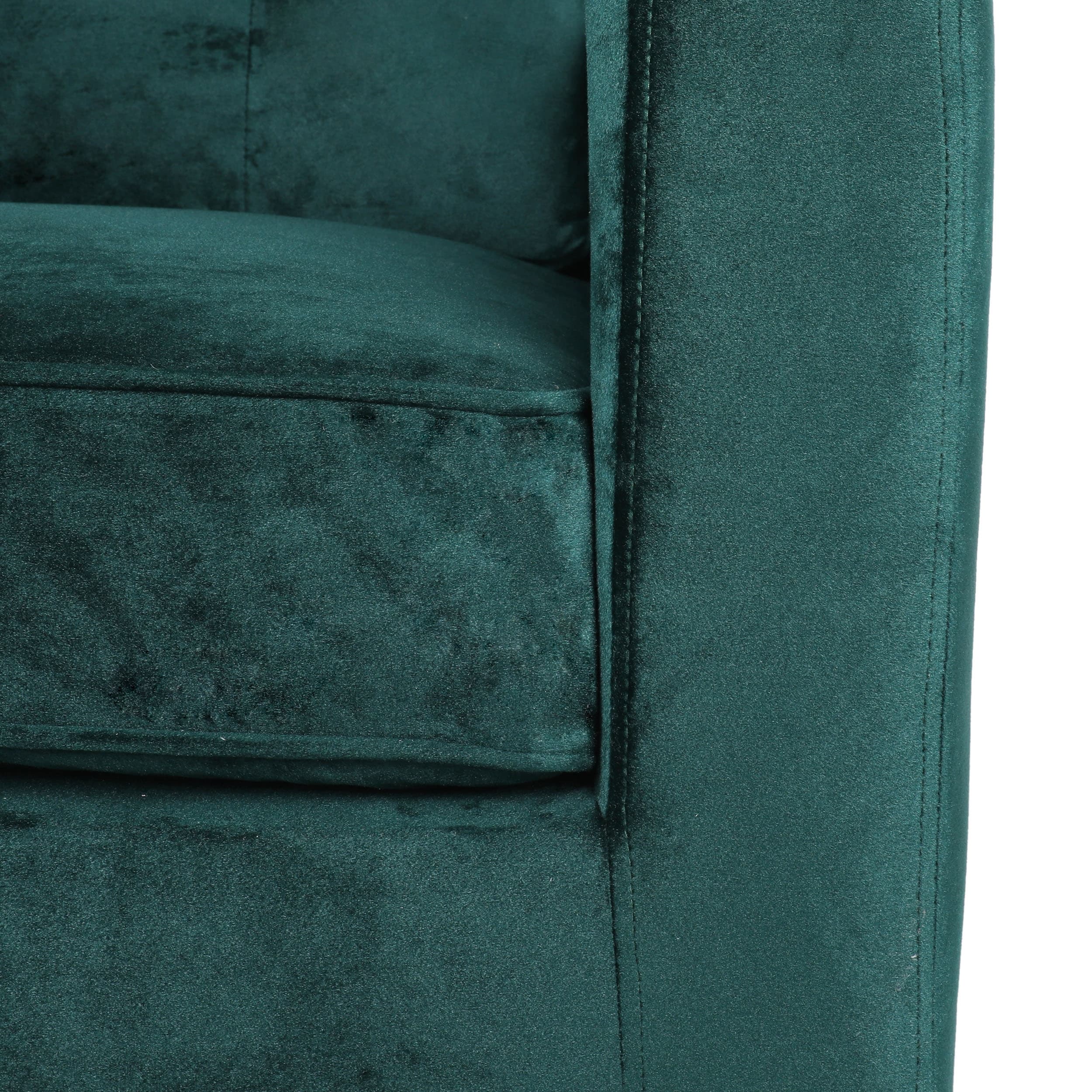 Freedom green online velvet chair